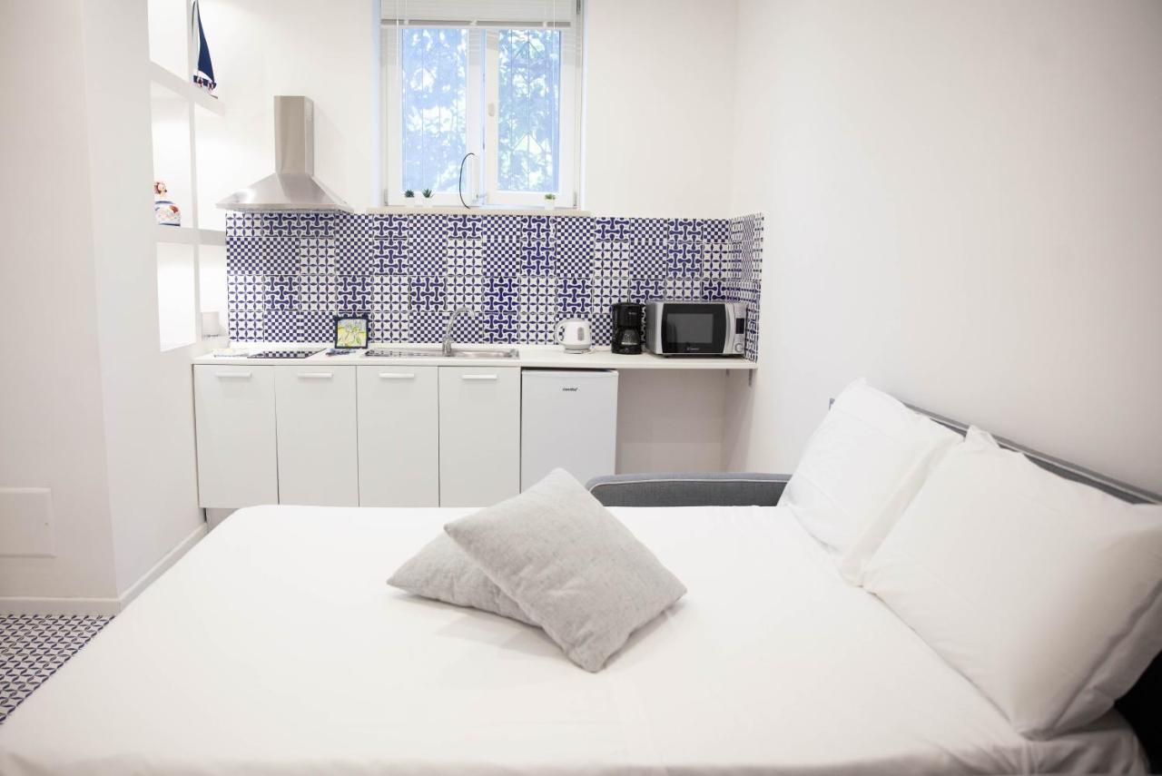 White Blu House - Massa Lubrense Sorrentoアパートメント エクステリア 写真