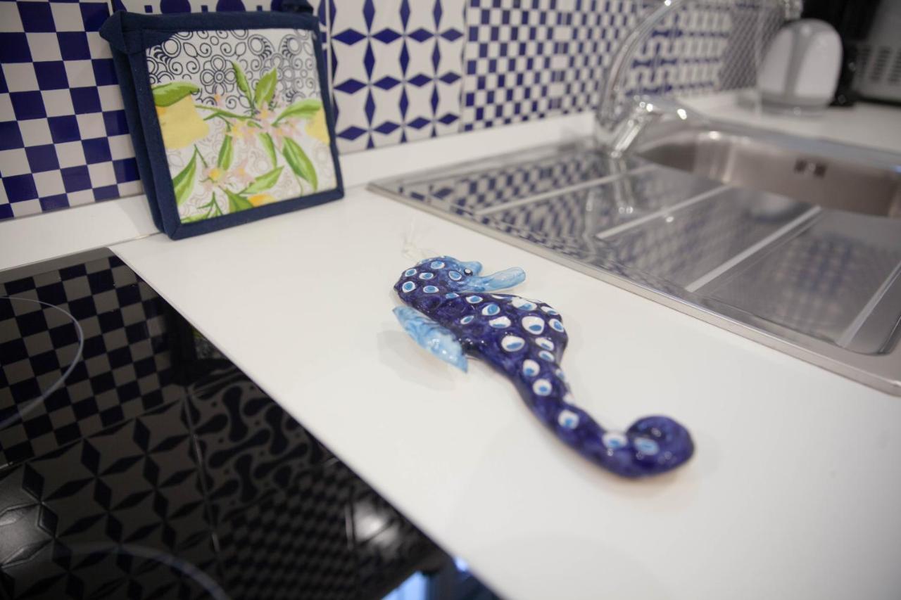 White Blu House - Massa Lubrense Sorrentoアパートメント エクステリア 写真